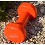 Гантель PowerPlay PP_4103 вінілова 1 кг Помаранчева (PP_4103_1kg) - зменшене зображення 6