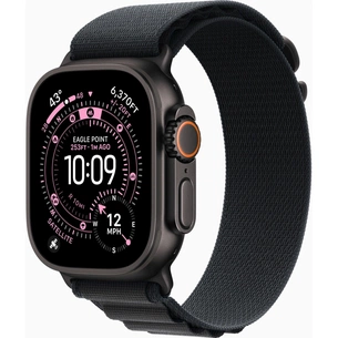 Смарт-годинник Apple Watch Ultra 3 GPS + Cellular 49mm Black Titanium Case with Black Alpine Loop - Medium (MF0V4QP/A) зображення 1