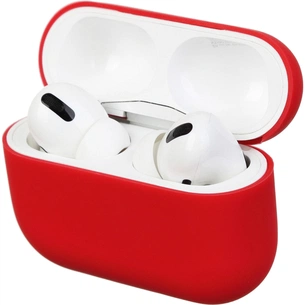 Чохол для навушників Armorstandart Ultrathin Silicone Case для Apple AirPods Pro Crimson (ARM55964) зображення 1