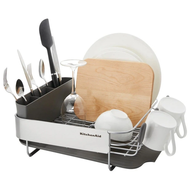 Сушарка для посуду KitchenAid Sinkware 41 x 33 x 17 см сірий (KEG895BXCGA) - picture 4