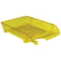 Лоток для паперів Economix горизонтальний пластиковий, лимонний (E31801-25) - зменшене зображення 1
