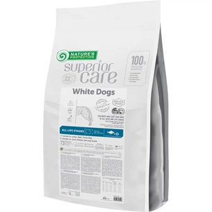 Сухий корм для собак Nature's Protection Superior Care White Dogs White Fish All Sizes and Life Stages 10 кг (NPSC47591) зображення 1