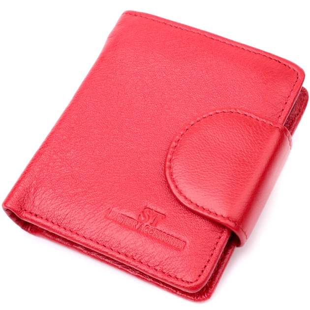 Кошелек ST Leather Из натуральной кожи Красный (22453) - изображение 1