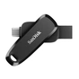 USB флеш накопичувач SanDisk 64GB Phone Drive Black Type-C (SDDDC6-064G-G46) - зменшене зображення 1