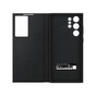 Чохол до мобільного телефона Samsung Smart Clear View Cover Galaxy S22 Ultra Black (EF-ZS908CBEGRU) - зменшене зображення 4