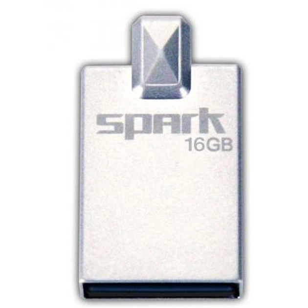 USB флеш накопичувач Patriot 16GB Spark Silver USB 3.1 (PSF16GSPK3USB) - изображение 1