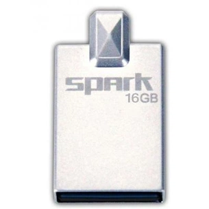 USB флеш накопичувач Patriot 16GB Spark Silver USB 3.1 (PSF16GSPK3USB) зображення 1