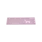 Клавіатура Canyon HKB-W01 Silent Wireless UA Pink (CNS-HKBW01P) - зменшене зображення 3