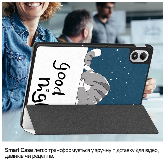 Чехол для планшета BeCover Smart Case Xiaomi Redmi Pad 2 Pro 12.1" Good Night (714638) - изображение 8