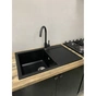 Мийка кухонна Adamant Horizon чорний + змішувач + дозатор (1824296901503) - зменшене зображення 2