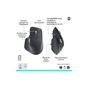 Мишка Logitech MX Master 3S Performance Bluetooth Graphite (910-007501) - зменшене зображення 6
