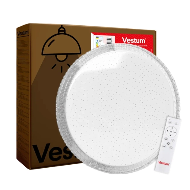 Светильник Vestum CRYSTAL зоряне небо 80W 3000К-6500К з ДК (VS-91033) - изображение 1