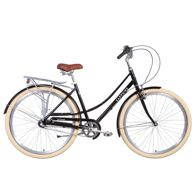 Велосипед Дорожник 28" SAPPHIRE Planet рама-19" 2021 Black (OPS-D-28-227) - изображение 1