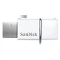 USB флеш накопичувач SanDisk 32GB Ultra Dual Drive White OTG USB 3.0 (SDDD2-032G-G46W) - зменшене зображення 3