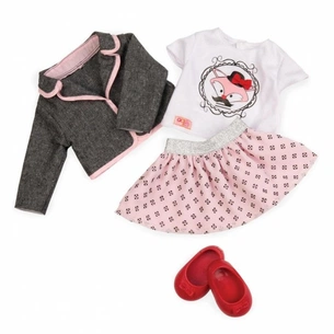 Аксесуар до ляльки Our Generation Куртка зі спідницею (BD30117Z) зображення 1