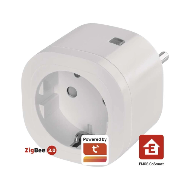 Розумна розетка WIFI P5533 GoSmart, ZigBee 3.0, IP44 EMOS (P5533) - picture 7