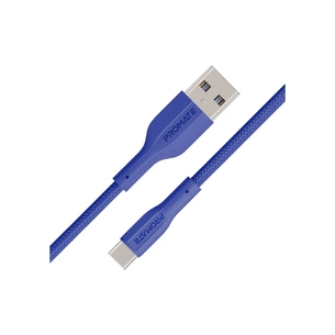 Дата кабель USB 2.0 AM to USB-C 1.2m Promate (xcord-ac.navy) зображення 1