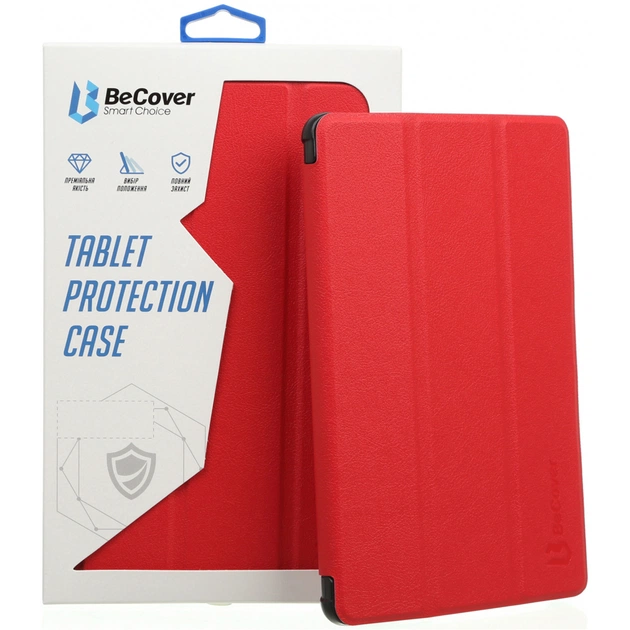 Чехол для планшета BeCover Smart Case Huawei MatePad 10.4 2021/10.4 2nd Gen Red (706482) - изображение 1