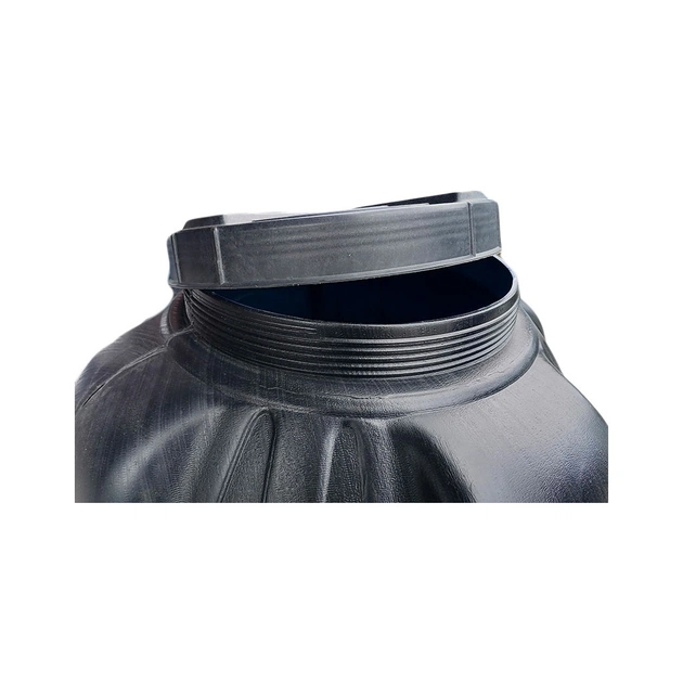 Ємність для води Пласт Бак вертикальна не харчова 500 л чорна видувна (6252) - picture 2