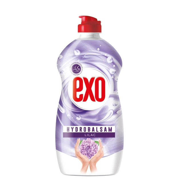 Засіб для ручного миття посуду Exo Hydrobalsam Lilac 400 мл (3800024046674) - зображення 1