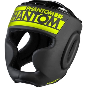 Боксерський шолом Phantom APEX Full Face Neon One Size Black/Yellow (PHHG2303) зображення 1