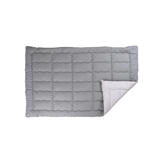 Ковдра Руно зимова силіконова Grey White 200 х 220 (322.52_Grey White) - зображення 1