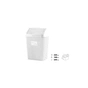 Контейнер для сміття Violet House 0026 Віолетта White 10 л (0026 Віолетта WHITE 10 л) - зменшене зображення 2