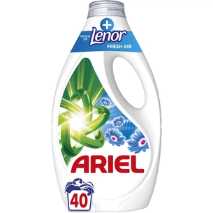 Гель для прання Ariel Дотик свіжого повітря Lenor 1.8 л (8700216692090) зображення 1