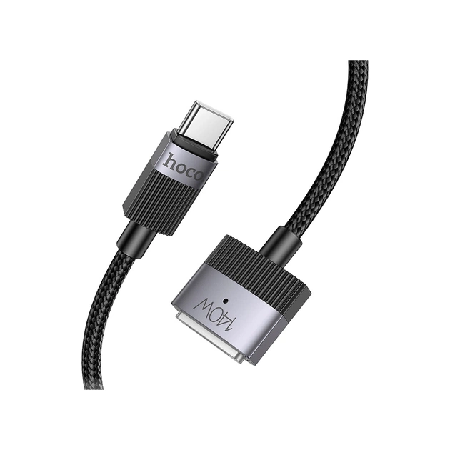 Кабель живлення USB-C to Magsafe 3 1.0m black HOCO (6942007642088) - picture 3