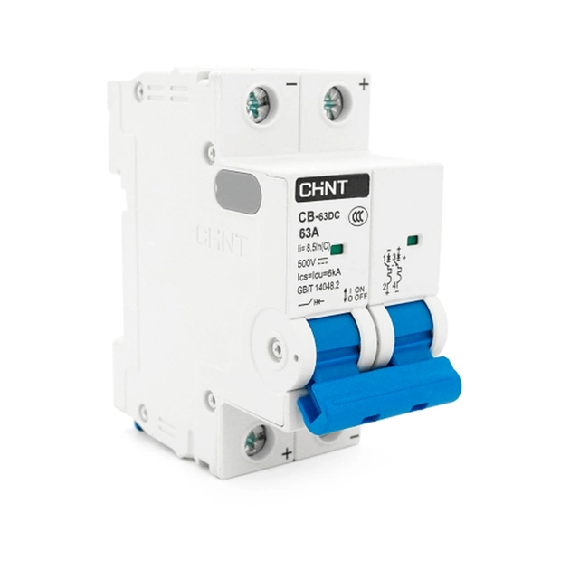 Автоматический выключатель CHINT CB-63DC 2P 63A - изображение 1