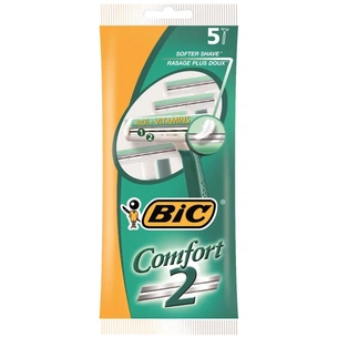 Бритва Bic Comfort 2 5 шт. (3086127500163) зображення 1