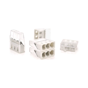 З'єднувач кабелю 3-pin самозажимна аналог WAGO К773-203, 50штпак Voltronic (К773-203/50) picture 1