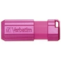 USB флеш накопичувач Verbatim 32GB STORE'N'GO PIN STRIPE PINK USB 2.0 (49056) - зменшене зображення 1