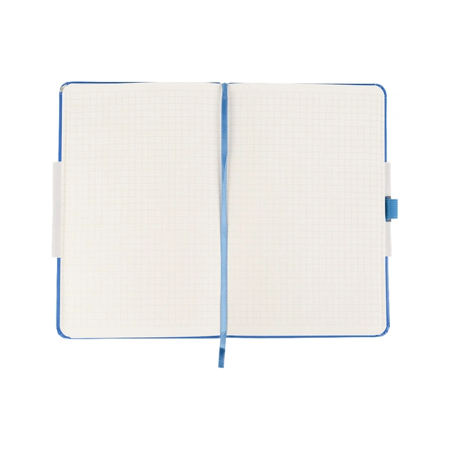 Книга записная Axent Partner, 125x195 мм, 96 листов, клетка, голубая (8201-07-A) - изображение 4