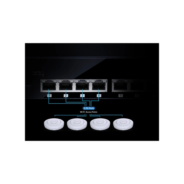 Комутатор мережевий D-Link DMS-106XT - picture 9