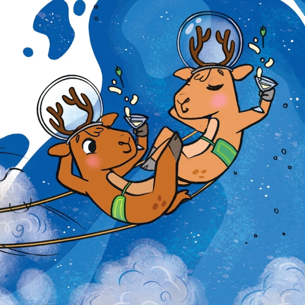 Книга Святий Миколай вирушає в космос - Паоло Манчіні, Лука де Леоне Yakaboo Publishing (9786178222345) - зображення 10