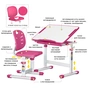 Парта зі стільцем Evo-kids Evo-06 Plus Pink (Evo-06 Plus PN) - зменшене зображення 2
