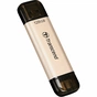 USB флеш накопичувач Transcend 128GB JetFlash 930 Gold-Black USB 3.2/Type-C (TS128GJF930C) - зменшене зображення 3