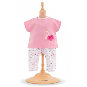 Аксесуар до ляльки Corolle Набір одягу - блузка і штанці Королівський Лебідь для ляльок (9000140620) зображення 1