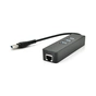 Концентратор Voltronic USB 3.0 to 3xUSB + Ethernet black (YT-3H3+1) - зменшене зображення 1