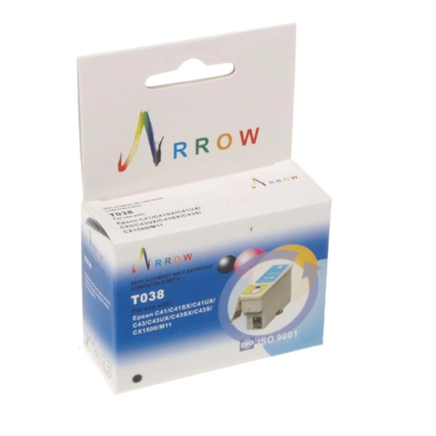 Картридж Arrow Epson Stylus C41/C43/C45 Black (T038) - зображення 1