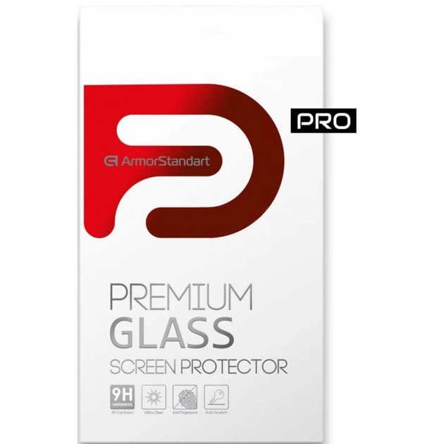 Скло захисне Armorstandart Pro Samsung A13 Black (ARM60680) - зображення 1