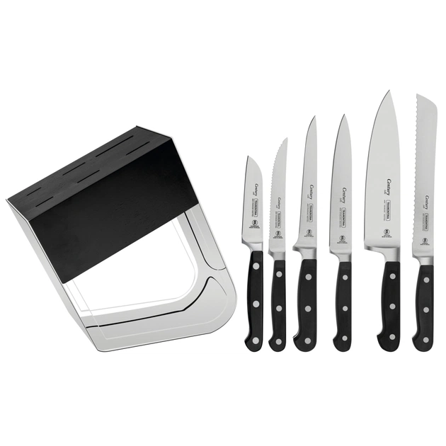 Набір ножів Tramontina Century +підставка 7 предметів (24099/016) - picture 3