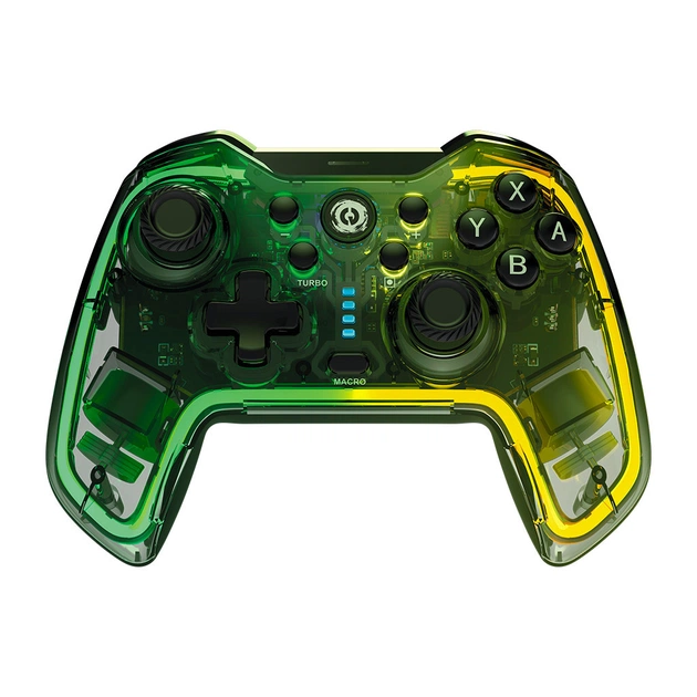 Геймпад Canyon GPW-02 Brighter Wireless RGB 5in1 iOS/Nintendo Crystal (CND-GPW02) - зображення 1