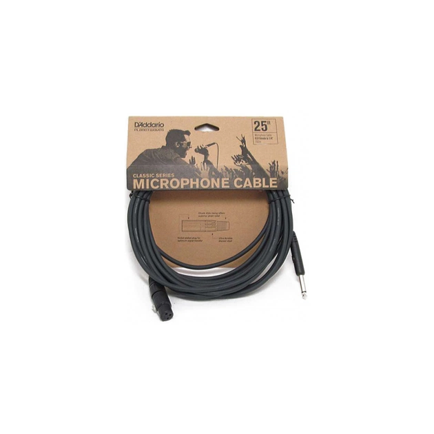 Мікрофонний кабель D'Addario Classic Series Microphone Cable 7.5m (PW-CGMIC-25) - picture 2