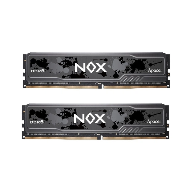 Модуль памяти для компьютера DDR5 32GB (2x16GB) 5200 MHz NOX Apacer (AH5U32G52C522MBAA-2) - изображение 1