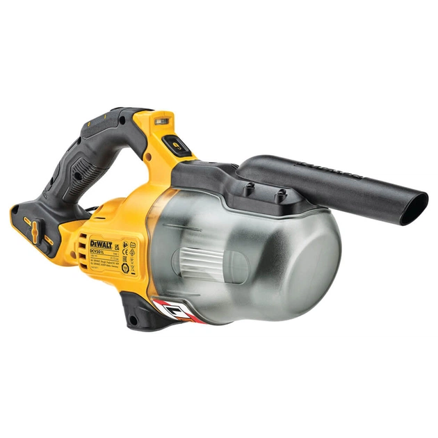 Пилосос будівельний DeWALT 18 B XR Li-lon, діаметр шланга 31,8 мм, 21,7 л/с, 1.5 кг (без АКБ та ЗУ) (DCV501LN) - picture 3