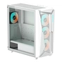 Корпус GIGABYTE C301 GLASS WHITE - зменшене зображення 2