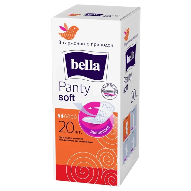 Щоденні прокладки Bella Panty Soft 20 шт. (5900516311926) - изображение 1