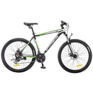 Велосипед Optimabikes 26" F-1 AM 14G DD Al чорно-біло-зелений 2016 (OPS-OP-26-062-1) зображення 1